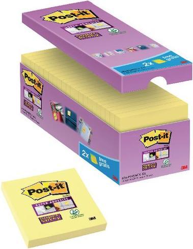 Image du produit Post-it Super Sticky (76 x 76 mm)