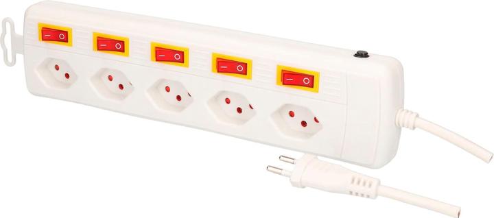 Immagine prodotto Max Hauri Multi-Switch (5 x, Tipo 13, 1.50 m)