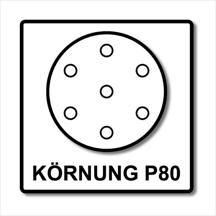 Actual product image Festool Grinding wheels garnet ø 125 mm (80)