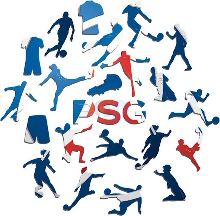 Produktbild Iconic PSG FC - Logo - Holz Puzzle Grösse L (500 Teile) (500 Teile)