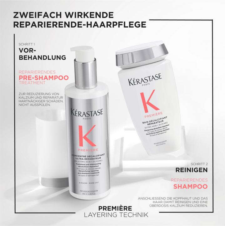 Actual product image Kérastase Première Bain Décalcifiant Réparateur (250 ml, Liquid shampoo)