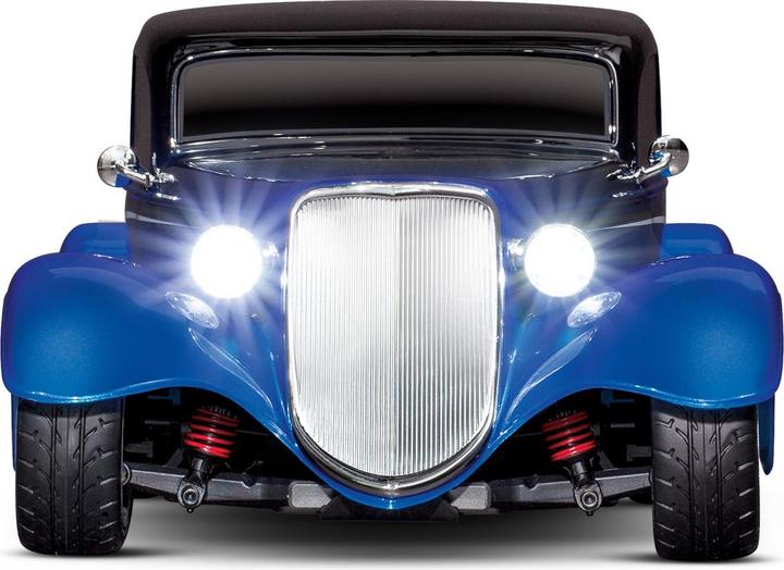 Produktbild Traxxas Factory Five Hot Rod 33 Coupe 1/9 4Tec 3.0 Tourenwagen Elektro Brushed RTR Blau (RTR Ready-to-Run)