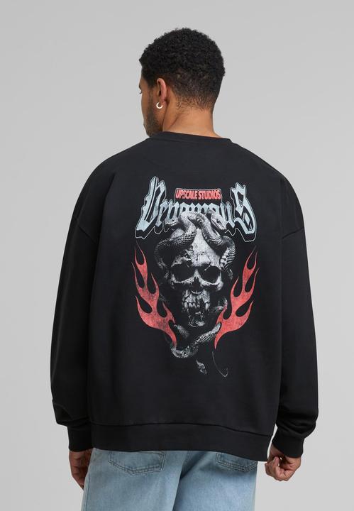 Actual product image Urban Classics Upscale Only Members Oversize Crewneck - 179337 (L)