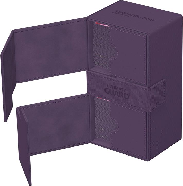 Produktbild Ultimate Guard Twin Flip'n'Tray 200+ XenoSkin Monocolor Violet