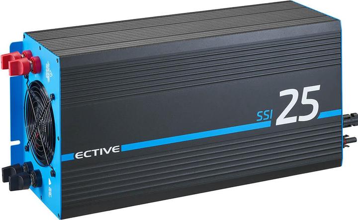 Immagine prodotto Ective SSI 25 Sinus-Wechselrichter 2500W 24V mit Netzvorrang, Ladegerät & MPPT Laderegler (CH-Stecker)