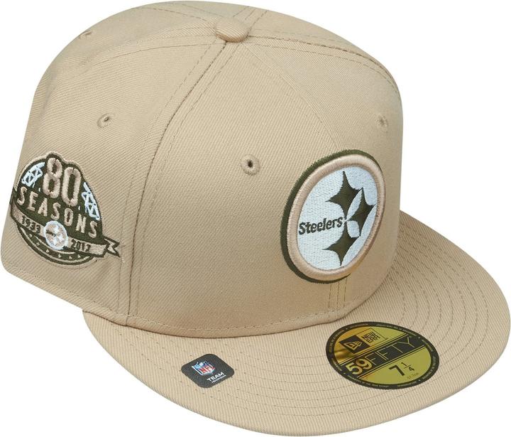 Actual product image New Era 59Fifty Cap ANNIVERSARY Pittsburgh Steelers - 7 1/4 (7 1/4)