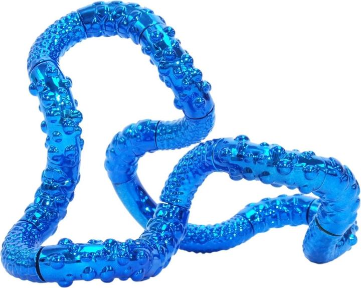 Actual product image Tangle Fidget Toy 8608 Countertop Display, Jr. Metallic / Metallic Sparkle Series, Antistress Toy, F (English, German, French, Italian)