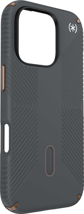 Actual product image speck Presidio2 Grip + ClickLock Apple iPhone 16 Pro Charcoal Grey - with Microban (Apple iPhone 16 Pro)