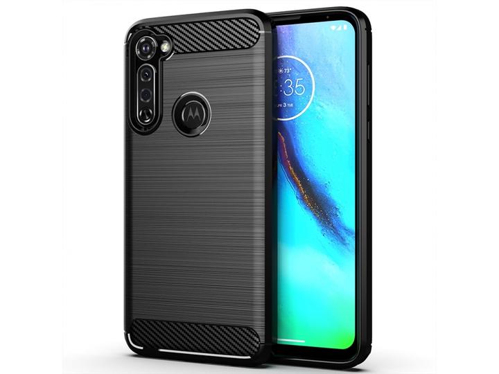 Produktbild Screenguard Motorola Moto G Pro Hülle Carbon Brushed Soft TPU (Motorola Moto G Pro)