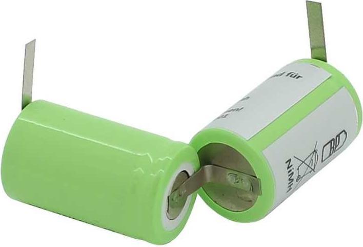 Produktbild AccuCell Rasiererakku NiMH 2,4V 1100mAh passend für Remington MS2-300 (2 Stk., 1100 mAh)