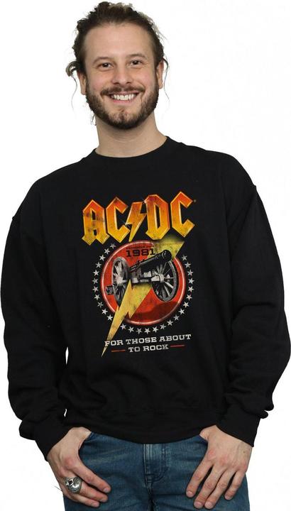 Immagine prodotto AC/DC Felpa uomo For Those About To Rock 1981 in cotone (4XL)