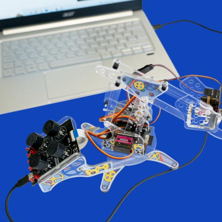 Actual product image CircuitMess Armstrong robot arm electronics kit