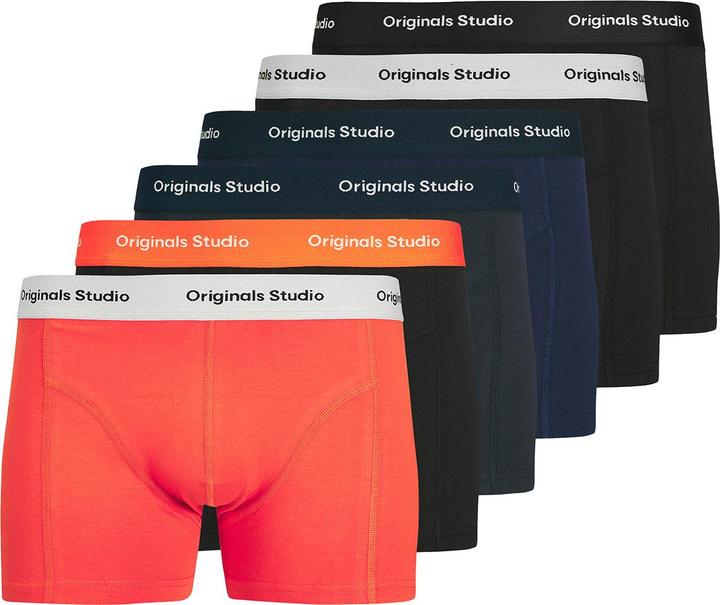 Jack & Jones 6er Pack Vesterbro Solid Retro Short / Pant