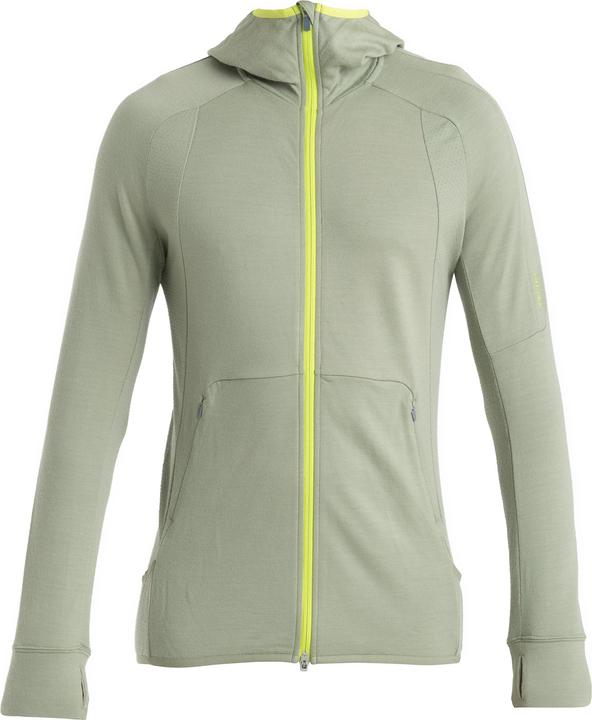 Actual product image Icebreaker Men Merino Quantum ZoneKnit LS Zip Hoodie (S)