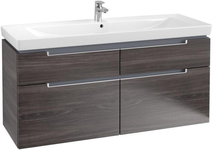 Produktbild Villeroy & Boch V&B Waschtischunterschrank SUBWAY 2.0 1287x590x449mm Glossy white (129 x 45 x 42 cm)