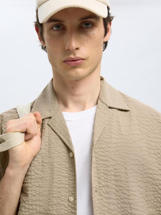 Immagine prodotto Selected Homme Seersucker Kurzarmhemd (XL)