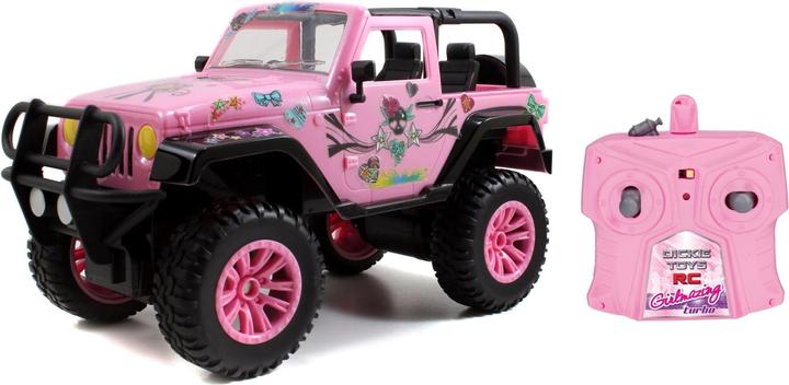 Actual product image Dickie RC Jeep Wrangler Pink