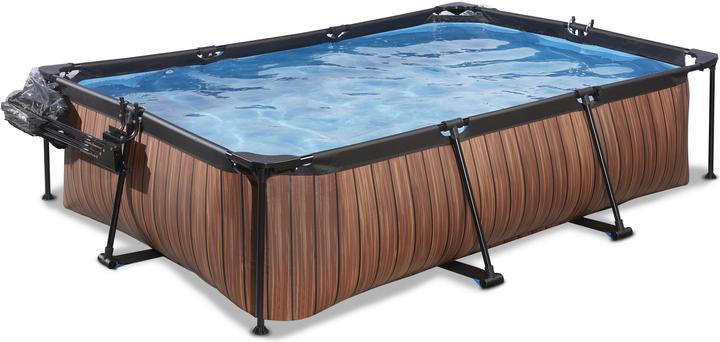Actual product image Exit Frame pool 220x150x60 cm with sunroof and filter pump (220 x 150 x 60 cm)