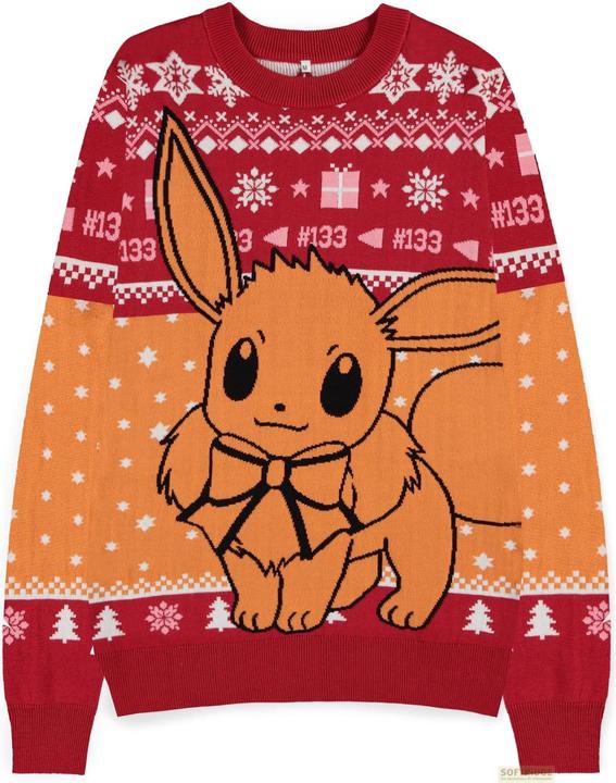 Difuzed POKEMON - Eevee - Pull de Noël (XL) (XL)