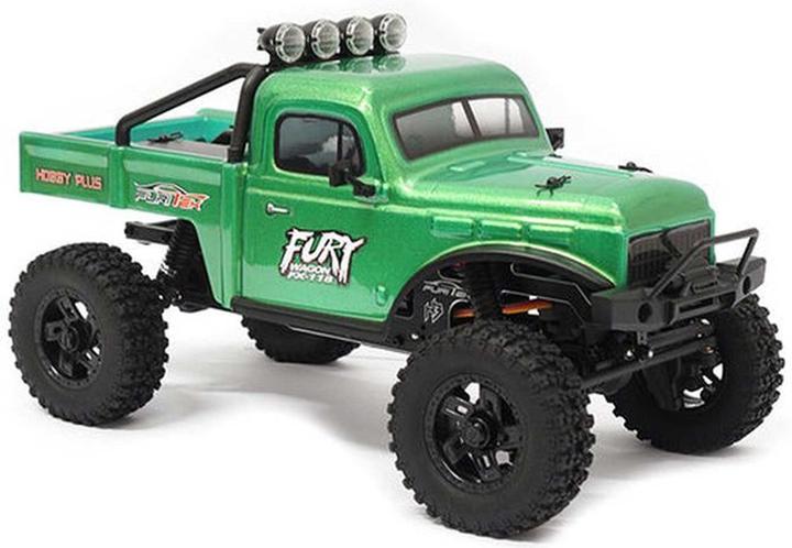Furitek FX118 FURY WAGON RTR VERT BRUSHLESS 1/18 RC CRAWLER KIT (RTR Prêt à fonctionner)