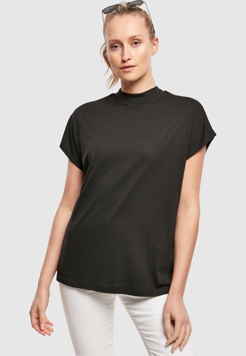 Actual product image Urban Classics Ladies Oversized Cut On Sleeve Viscose Tee (M)