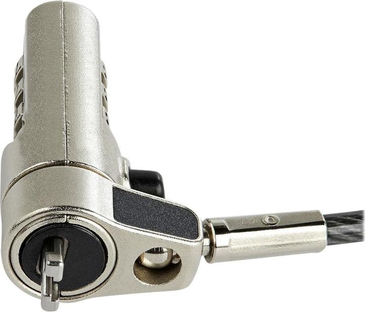Actual product image StarTech LTLOCKNANO laptop lock (2m cable, Nano lock, individually selectable combination