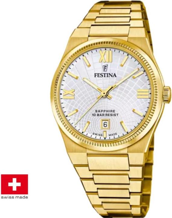Immagine prodotto Festina Swiss Made da uomo (Fatto in Svizzera, 40 mm)