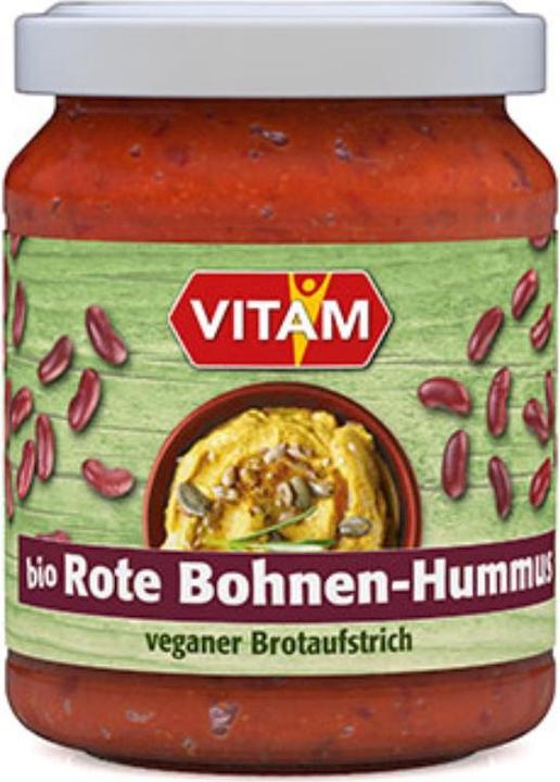 Produktbild Vitam Rote Bohnen-Hummus Bio (125 g)