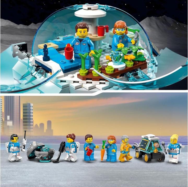 Productafbeelding LEGO Maanonderzoekbasis (60350, LEGO Stad)