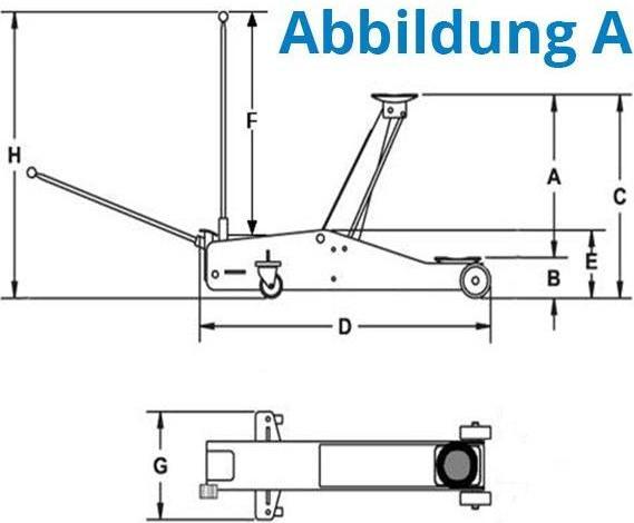 Produktbild Güde Rangierwagenheber GRH 2/330 L