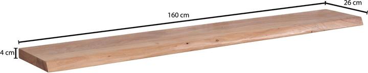 Actual product image Wohnling with (160 x 26 x 4 cm)