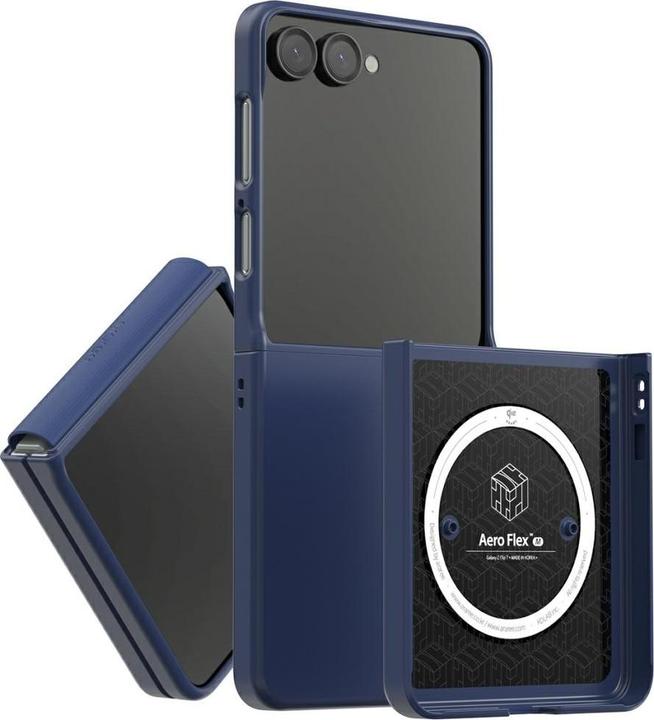 Image du produit Araree Case Aero Flex M MagSafe Qi2 for Samsung Galaxy Z Flip7 navy (Samsung Galaxy Z Flip7)