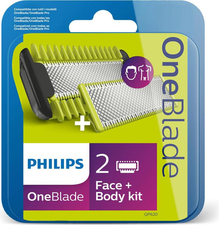 Actual product image Philips OneBlade Face + Body Kit (2 x)