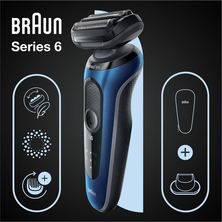 Actual product image Braun Series 6 electric shaver with precision trimmer