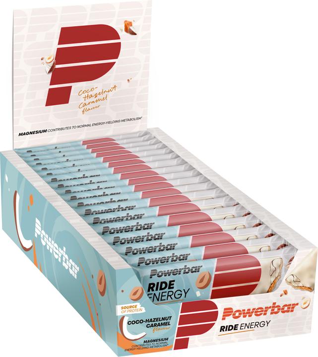 Produktbild Powerbar Ride Energy (Schokolade, Haselnuss, Karamell, 18 Stk., 990 g)