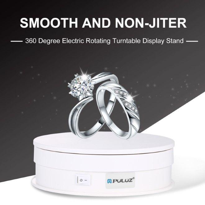 Immagine prodotto Puluz Giradischi elettrico a 360° (Ulteriori accessori)