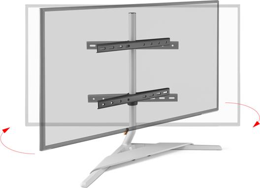 Image du produit One for All 70" TV Stand Design Table Top light (70", 40 kg)
