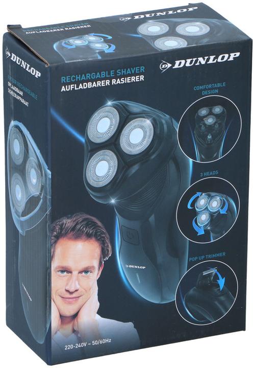 Actual product image Dunlop Shaver 3head rechargeable