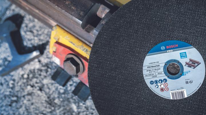 Actual product image Bosch Professional PRO Rail cutting disc, 355 x 4 x 25.4 mm