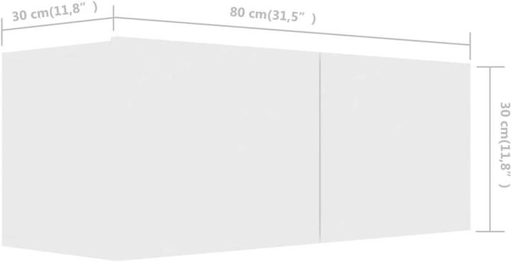 Actual product image VidaXL Marco (80 x 30 x 30 cm)