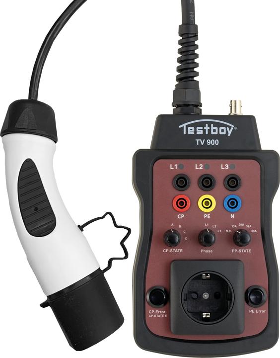 Immagine prodotto Testboy Auto elettriche Adattatore per il test dei punti di ricarica