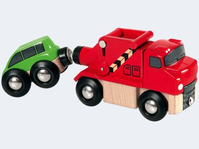 Actual product image Brio Towing vehicle with car