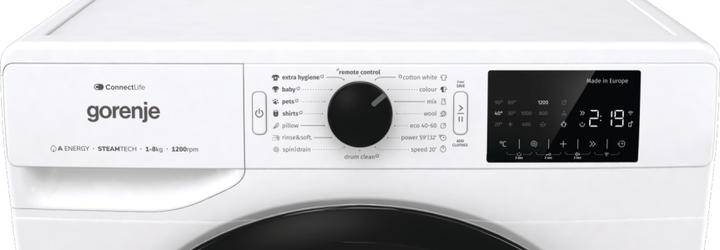 Actual product image Gorenje WPNEI82A1SWIFI (8 kg, Left)