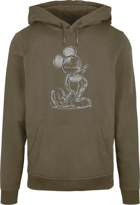 Immagine prodotto Absolute Cult Topolino - Felpa con cappuccio Sketch Kick - 118885 (M)