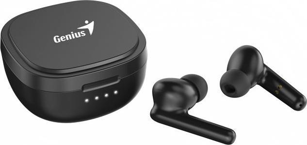 Produktbild Genius HS-M910BT Mikrofon, Mikrofon, Spurwechsler, Schwarz, 2.0, Ladeetui, Sporttyp USB-C (4 h, Kabellos)