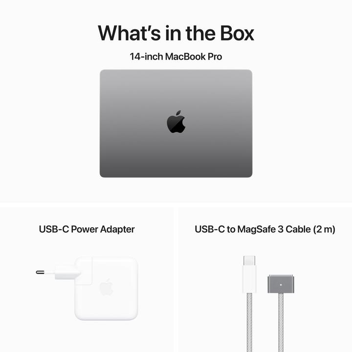 Image du produit Apple MacBook Pro - Late 2023 (14", M3, 16 Go, 512 Go, CH)