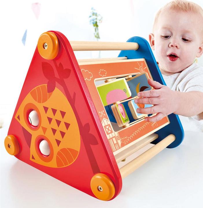 Actual product image Hape educational game Animal Action Box