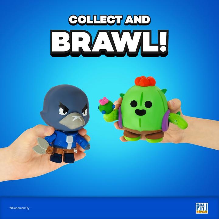 Produktbild Pmi Kids World BRAWL STARS S1 ACTION FIGURES 11cm - SPIKE