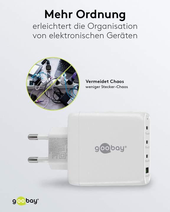 Produktbild Goobay Multiport-Schnellladegerät (68 W)