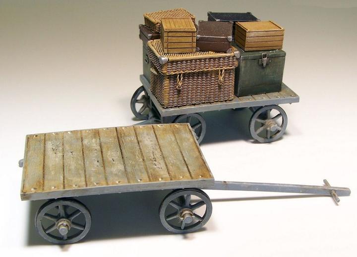 Image du produit Plus Model Railway car on baggages